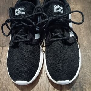 Adidas Women Black and White Sneakers